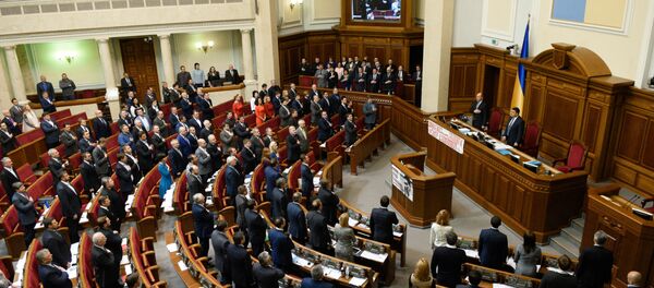 Весенняя сессия Верховной рады открылась в Киеве Весенняя сессия Верховной рады открылась в Киеве - Sputnik Азербайджан