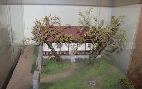 Макет дома в Шуше, где родился и вырос профессор Бюльбюль - Sputnik Азербайджан