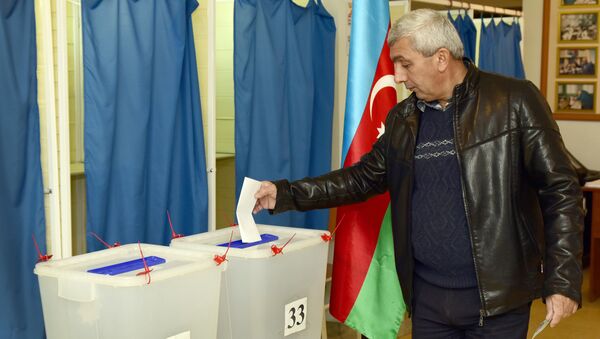 Парламентские выборы в Азербайджане. Архивное фото - Sputnik Азербайджан