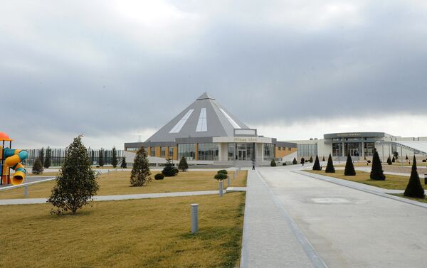Фитнес-клуб и развлекательный центр на территории санатория Гашалты - Sputnik Азербайджан
