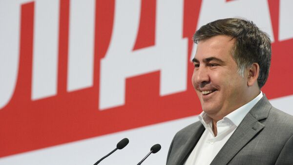 Губернатор Одесской области Михаил Саакашвили - Sputnik Азербайджан