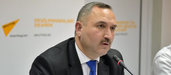 Азер Аллахверанов, председатель общественного объединения Həyat (Жизнь) - Sputnik Азербайджан