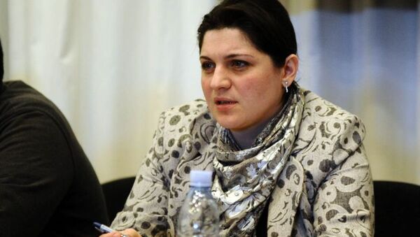 Mariam Valişvili - Gürcüstan energetika nazirinin müavini - Sputnik Azərbaycan