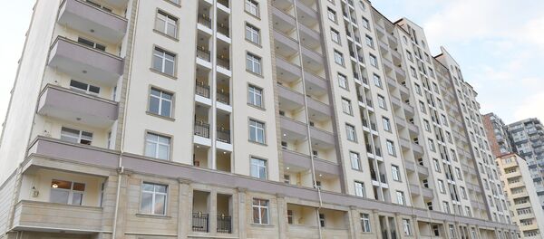 Жилой дом, построенный для инвалидов по зрению. Архивное фото Жилой дом, построенный для инвалидов по зрению. Архивное фото - Sputnik Азербайджан
