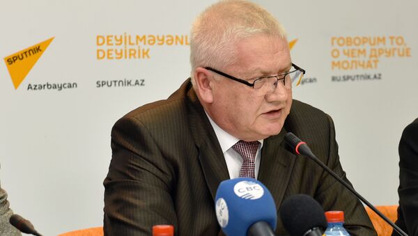 Валентин Денисов, руководитель представительства  Россотрудничества в Азербайджане - Sputnik Азербайджан