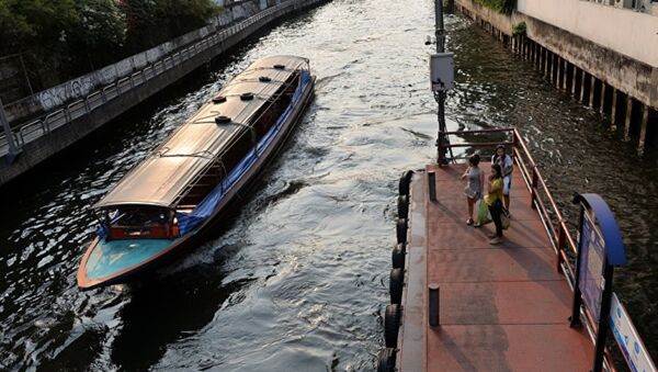 Канал в Бангкоке, Таиланд. Архивное фото - Sputnik Азербайджан