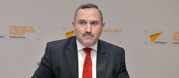 Азер Аллахверанов, председатель общественного объединения Həyat - Sputnik Азербайджан
