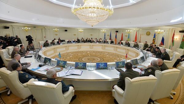 В работе комитета приняли участие делегации Азербайджана, Армении, Беларуси, Казахстана, Кыргызстана, России и Таджикистана - Sputnik Азербайджан