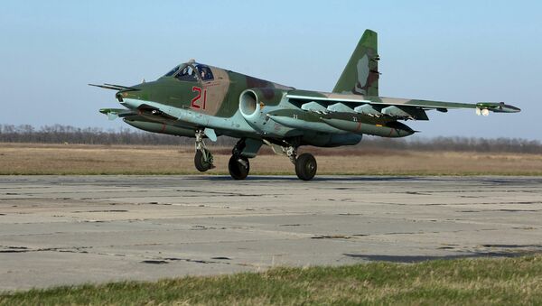 Штурмовик Су-25 - Sputnik Azərbaycan