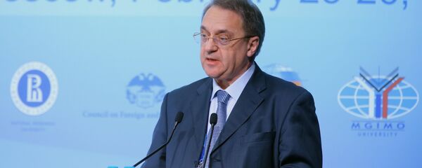 Заместитель министра иностранных дел России Михаил Богданов. Архивное фото Заместитель министра иностранных дел России Михаил Богданов. Архивное фото - Sputnik Азербайджан