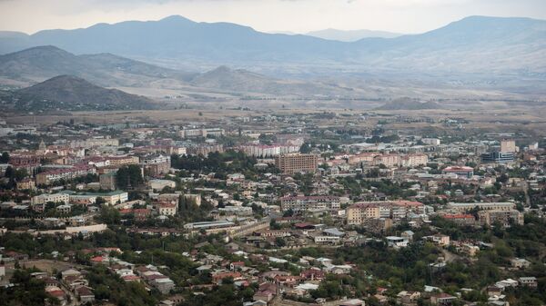 Вид на город Ханкенди - Sputnik Азербайджан