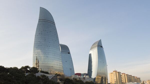 Flame Towers, Fairmont Baku  - Sputnik Азербайджан