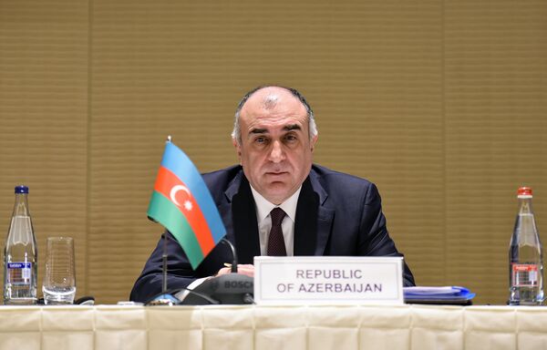 Трехсторонняя встреча глав МИД Азербайджана, России и Ирана в Баку - Sputnik Азербайджан