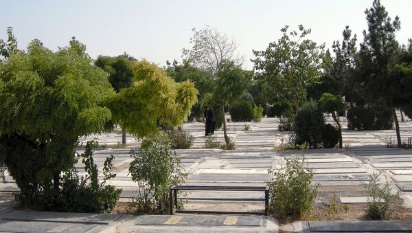 Кладбище Бехешт-е Захра в Тегеране. Архивное фото - Sputnik Азербайджан