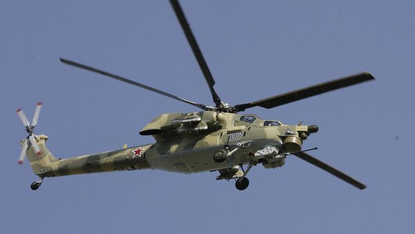 Боевой вертолет Ми-28Н. Архивное фото - Sputnik Азербайджан