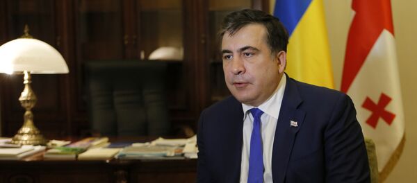Михаил Саакашвили, глава Одесской областной государственной администрации - Sputnik Азербайджан
