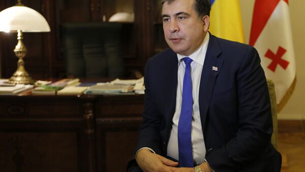 Михаил Саакашвили, глава Одесской областной государственной администрации - Sputnik Azərbaycan