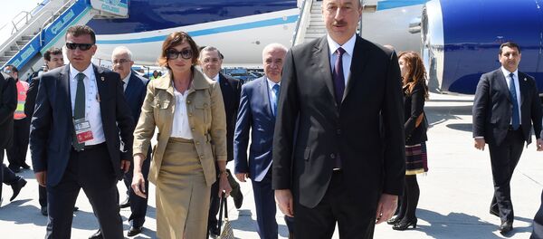 Визит Ильхама Алиева и Мехрибан Алиевой в Турцию - Sputnik Азербайджан