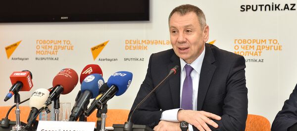 Пресс-конференция члена ОП РФ Сергея Маркова - Sputnik Азербайджан