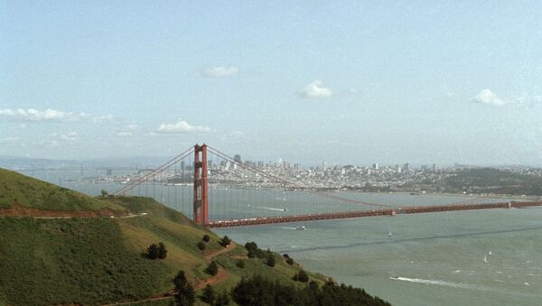 Мост Золотые ворота в Сан-Франциско. Архивное фото - Sputnik Азербайджан