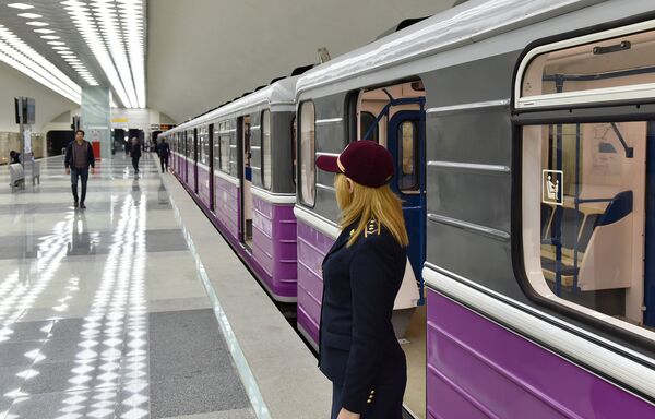 Новая ветка Бакинского метрополитена - Sputnik Азербайджан