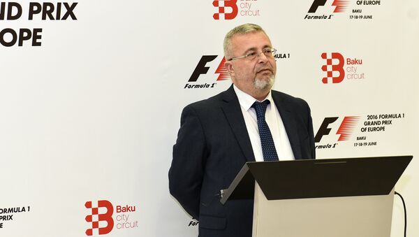 Formula 1 oyunlarının rəsmi elçisi Rəhim Əliyev - Sputnik Azərbaycan