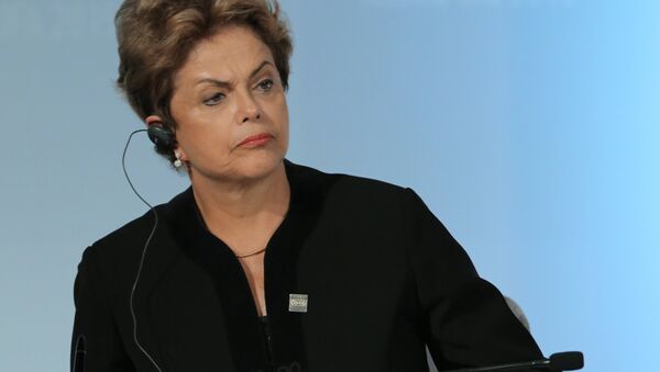 Президент Федеративной Республики Бразилия Дилма Роуссефф - Sputnik Азербайджан