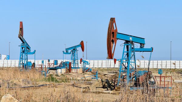 Нефтяные насосы в Баку - Sputnik Azərbaycan