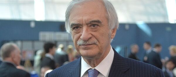 Посол Азербайджана в России Полад Бюльбюль оглы на форуме победителей Великая Победа, добытая единством - Sputnik Азербайджан