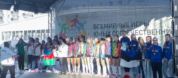 Церемония закрытия Всемирных игр юных соотечественников в Сочи Церемония закрытия Всемирных игр юных соотечественников в Сочи - Sputnik Азербайджан