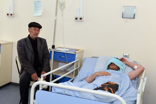 Захир Рагимов, тяжело ранен осколками в селе Чеменли Агдамского района - Sputnik Азербайджан