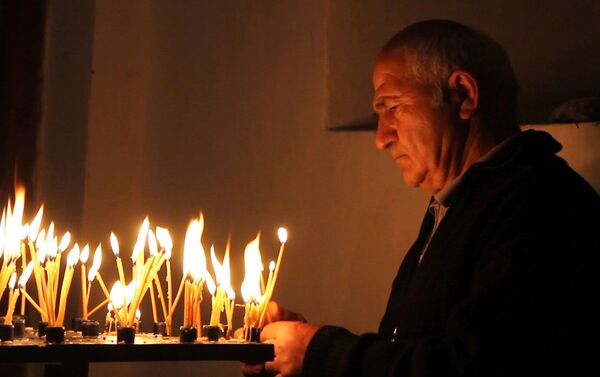 Церковное празднование Пасхи продолжается 40 дней - Sputnik Азербайджан