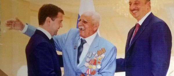 Участник ВОВ Агададаш Самедов Участник ВОВ Агададаш Самедов - Sputnik Азербайджан