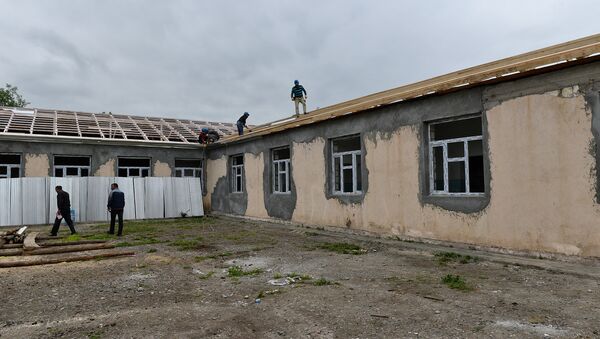 Разрушенные дома Агдамского района - Sputnik Азербайджан