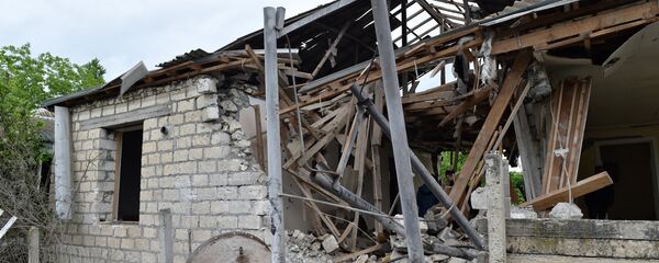 Разрушенные дома Агдамского района - Sputnik Азербайджан