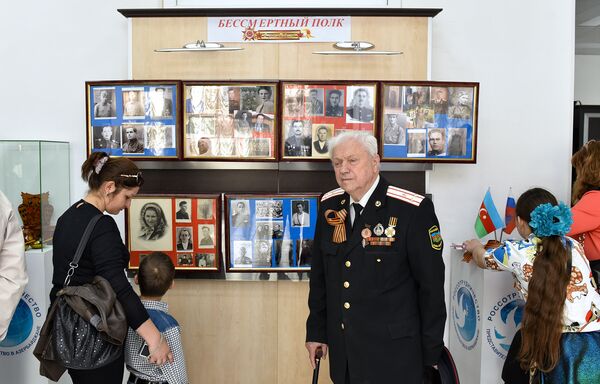 Фотовыставка “Бессмертный полк” в РИКЦ - Sputnik Азербайджан