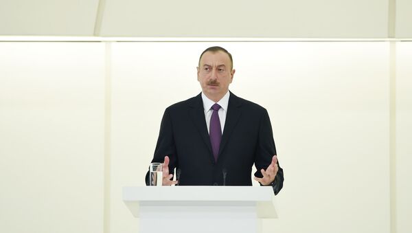 Azərbaycan prezidenti İlham Əliyev - Sputnik Azərbaycan