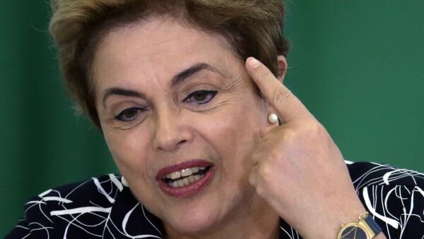 Braziliya prezidenti Dilma Rousseff - Sputnik Azərbaycan