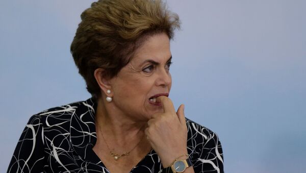 Braziliya prezidenti Dilma Rousseff - Sputnik Azərbaycan