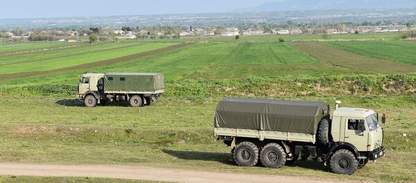 Военная техника на территории Физулинского района. Архивное фото Военная техника на территории Физулинского района. Архивное фото - Sputnik Азербайджан