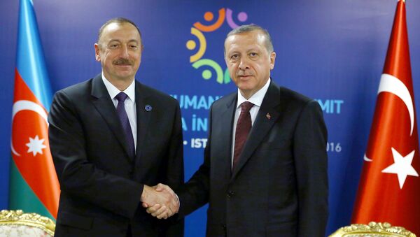 Встреча глав Азербайджана и Турции - Sputnik Азербайджан