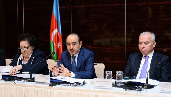 Выступление Али Гасанов на проводимой в Баку XIII Международной конференции омбудсменов - Sputnik Азербайджан