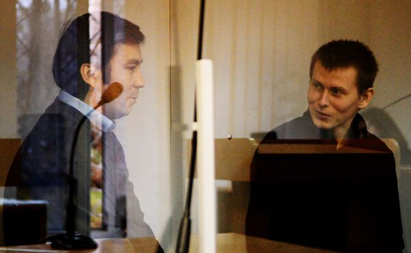 Заседание суда по делу Александрова и Ерофеева в Киеве Заседание суда по делу Александрова и Ерофеева в Киеве - Sputnik Азербайджан