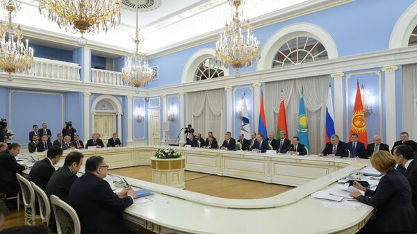 Заседание межправительственного совета ЕАЭС - Sputnik Azərbaycan