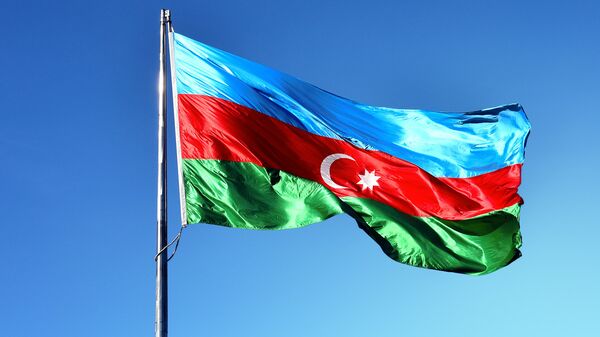 Флаг Азербайджана, фото из архива - Sputnik Азербайджан