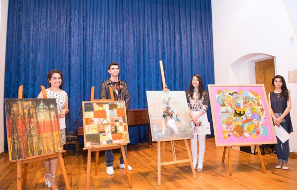 Германия глазами одного художника – выставка-конкурс в Kapellhaus - Sputnik Азербайджан