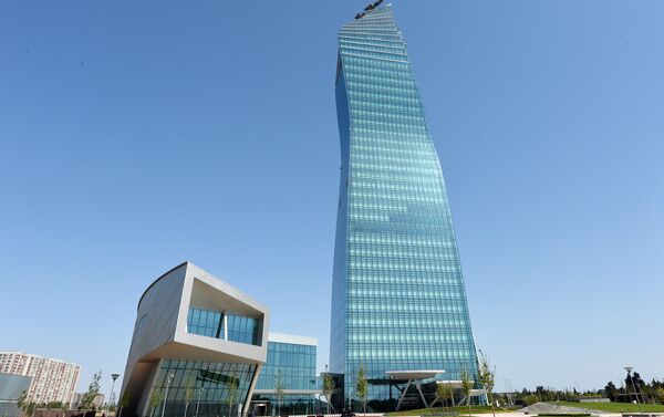 Hündürlüyü 200 metr olan bina 40 mərtəbədən ibarətdir - Sputnik Azərbaycan