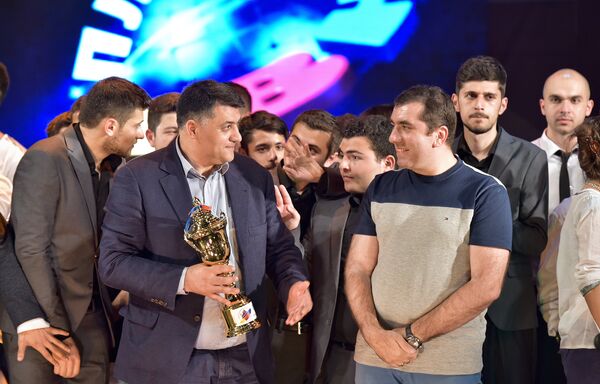 Первая игра третьего сезона Азербайджанской лиги КВН - Sputnik Азербайджан