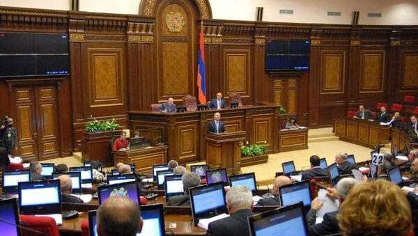Парламент Армении - Sputnik Азербайджан