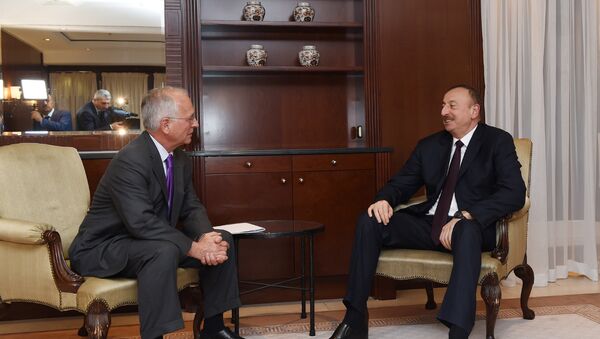 Ильхам Алиев встретился с председателем Мюнхенской конференции по безопасности - Sputnik Азербайджан